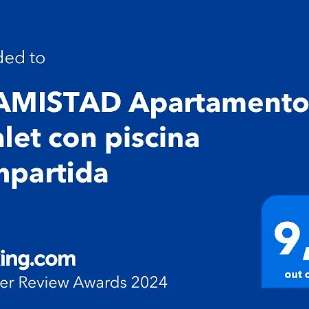 La Amistad En Con Piscina Compartida Apartmán Calpe